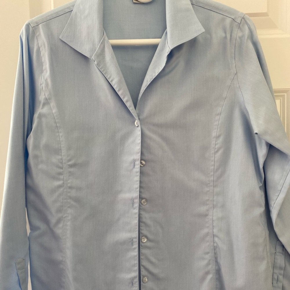 Peck & Peck Button Front Blouse - image 1